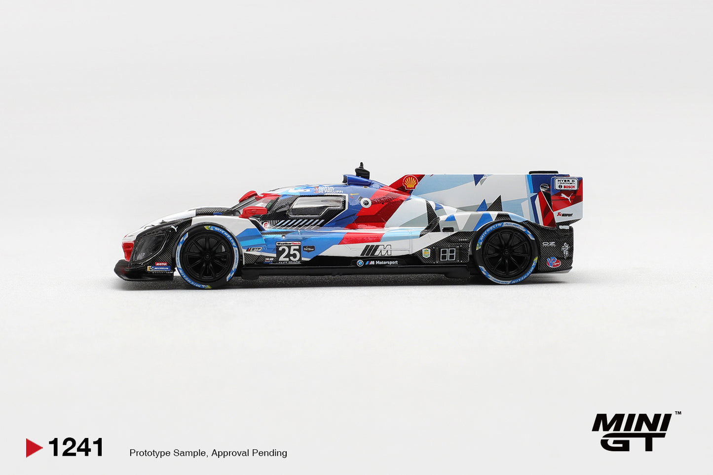 *Pre-Order* Mini GT No.1241 BMW M Hybrid V8 GTP #25 BMW M Team RLL 2024 IMSA Daytona 24 Hrs