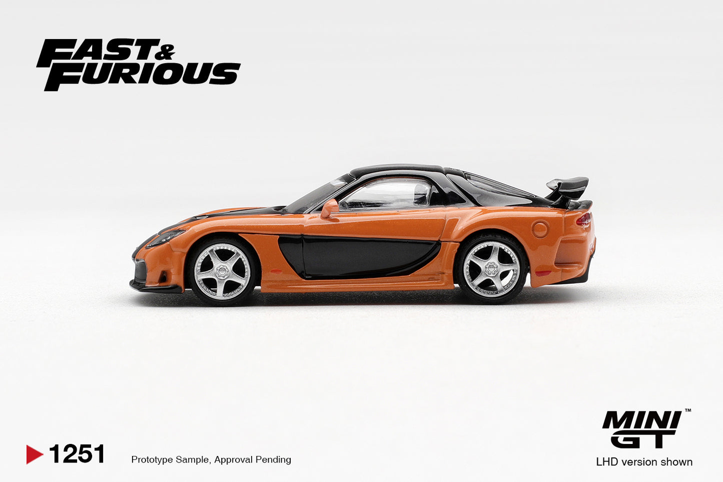*Pre-Order* Mini GT No.1251 Mazda RX-7 VeilSide Fortune “The Fast and the Furious: Tokyo Drift” Han Seoul-Oh - Blister Packaging