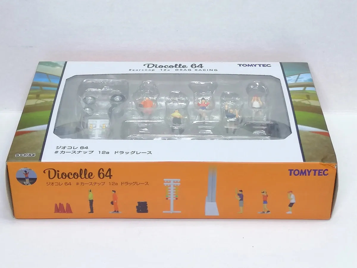 Tomytec DioColle 64 Carsnap No.12a Drag Racing