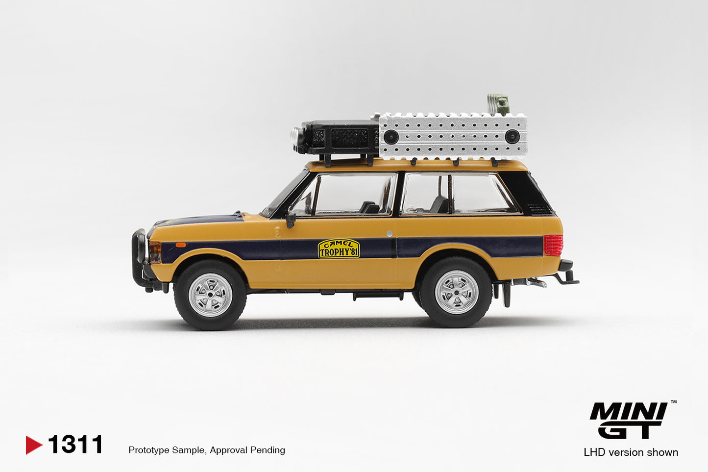 *Pre-Order* Mini GT No.1311 Range Rover 1981 Camel Trophy Sumatra N.Sudmann & F.Hofmann