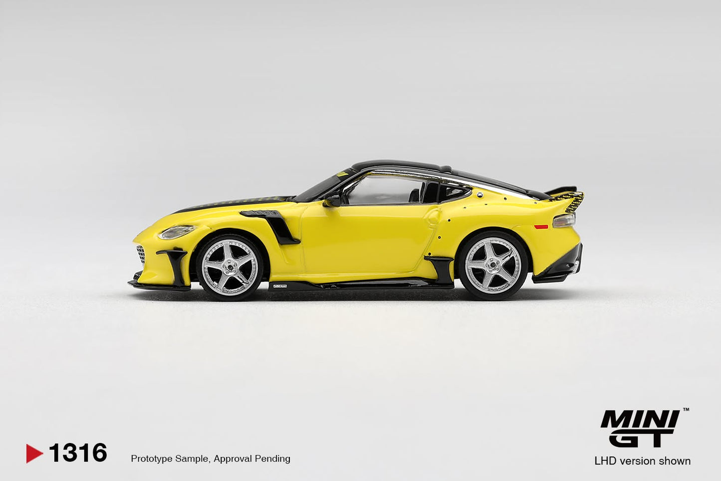 *Pre-Order* Mini GT No.1316 Nissan Z VeilSide FFZ400 Ikazuchi Yellow