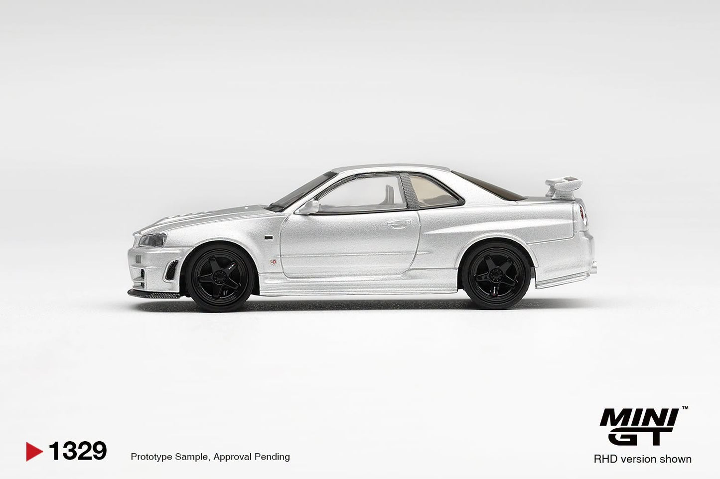 *Pre-Order* Mini GT No.1329 Nissan NISMO R34GT-R Z-tune Z-Tune Silver