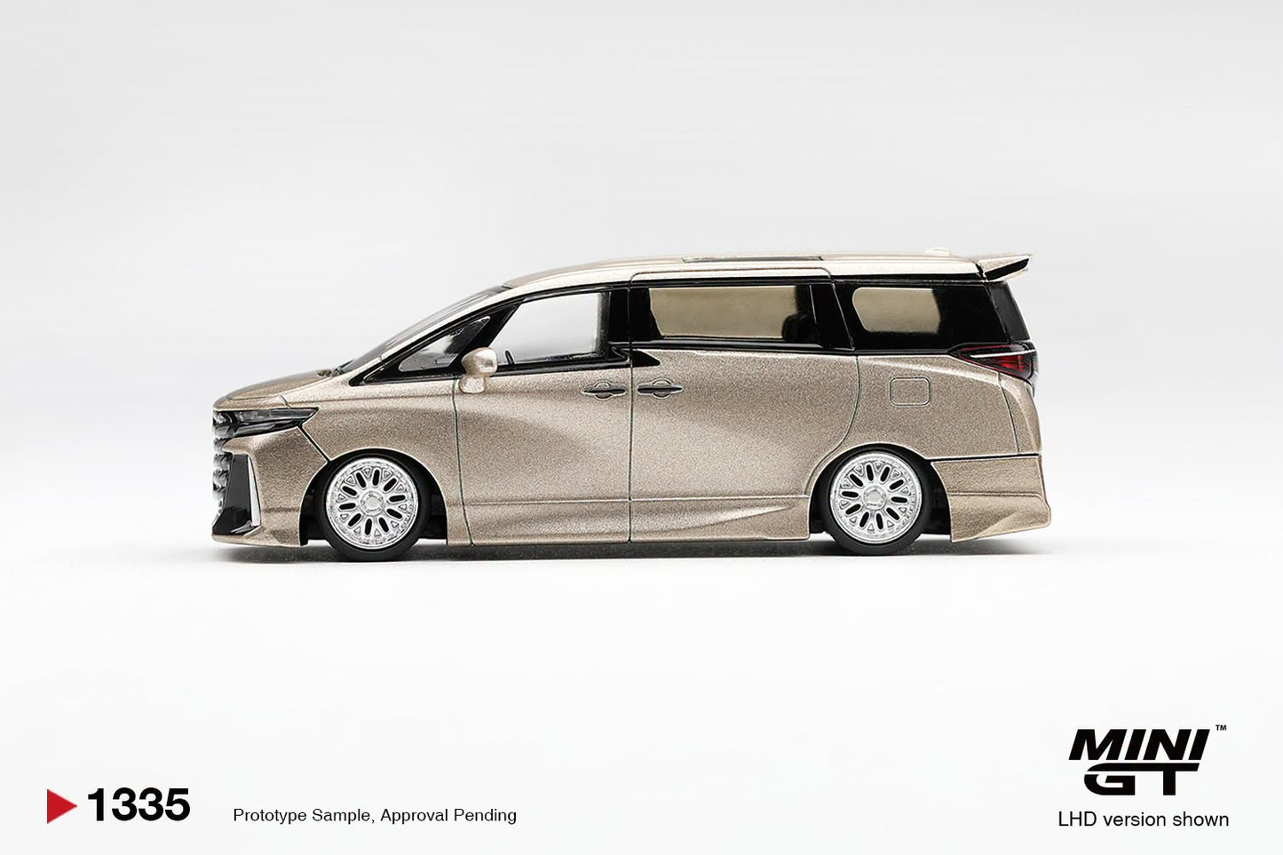 *Pre-Order* Mini GT No.1335 Toyota Vellfire 40 KUHL Gold Metallic