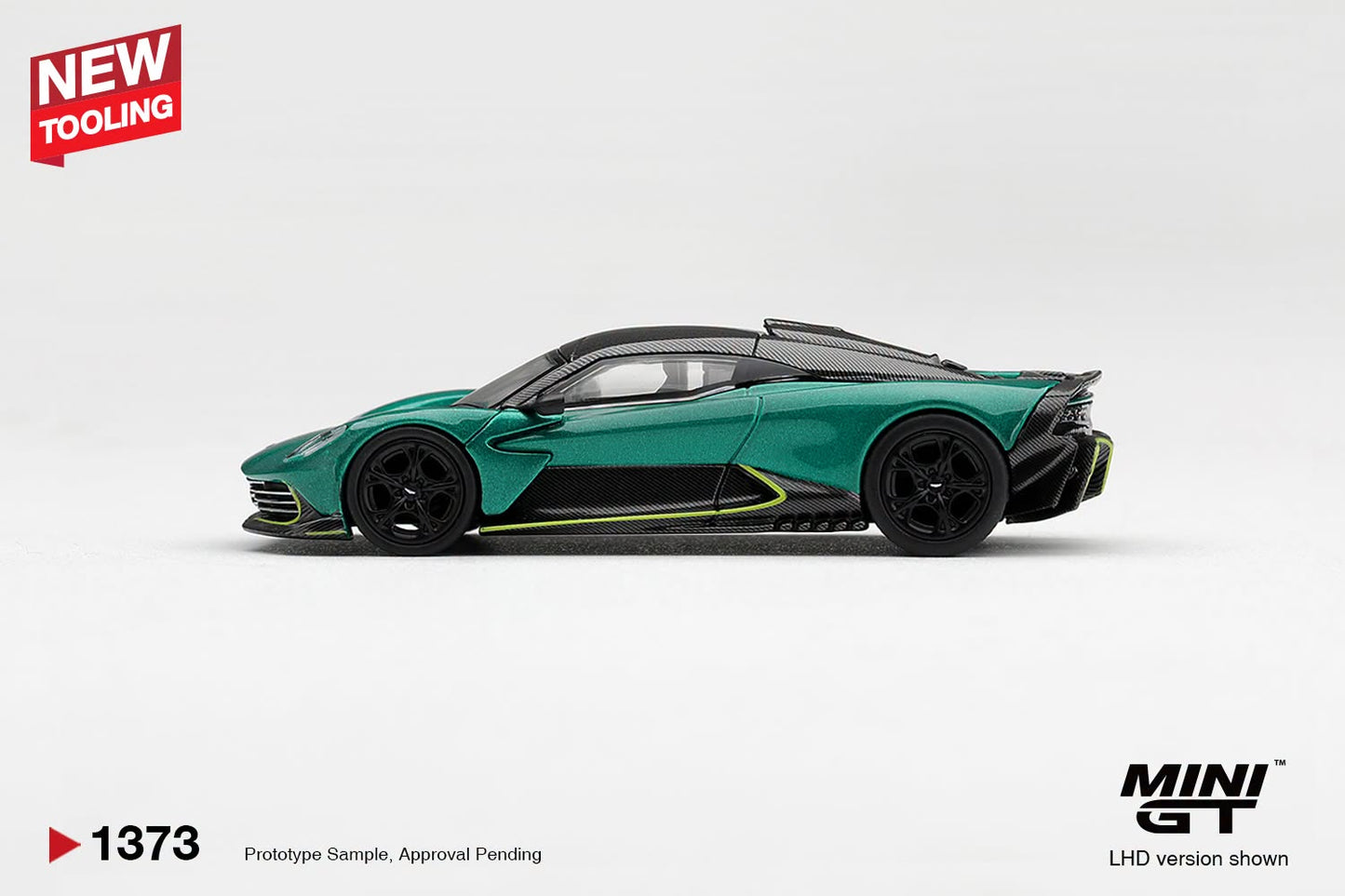 *Pre-Order* Mini GT No.1373 Aston Martin Valhalla Podium Green