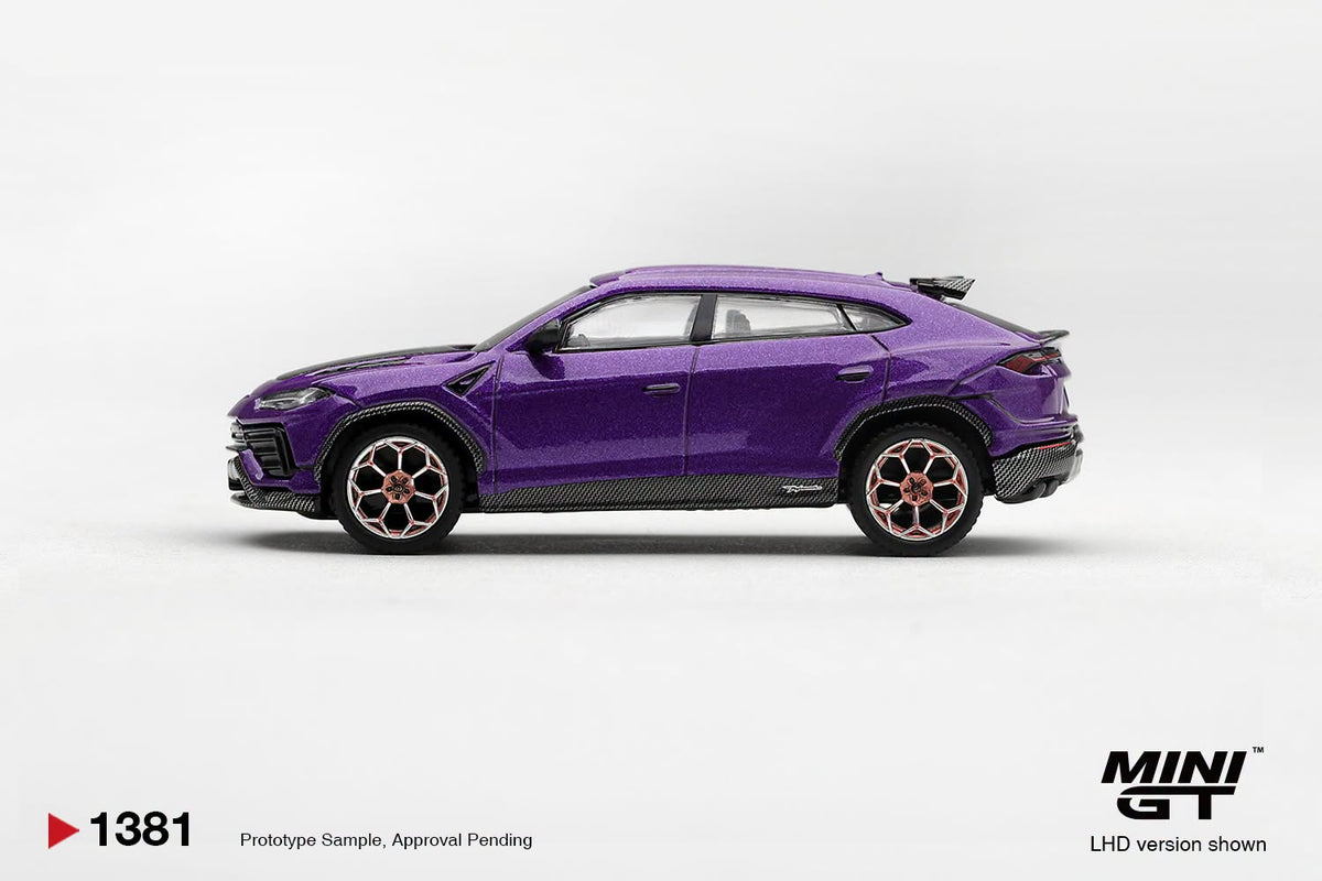 *Pre-Order* Mini GT No.1381 Lamborghini Urus Performante Viola Pasifae