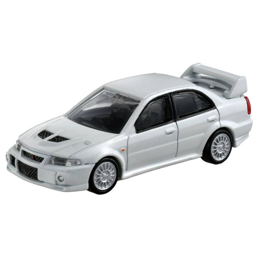 Tomica Premium No.13 Mitsubishi Lancer Evolution VI GSR (White) - First edition