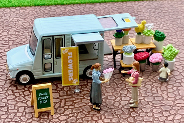 Tomytec DioColle 64 Carsnap No.17a Flower Shop