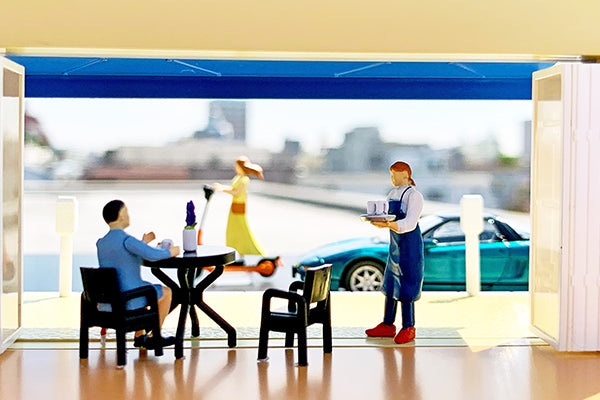 Tomytec DioColle 64 Carsnap No.21a Sidewalk Cafe