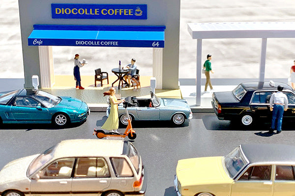 Tomytec DioColle 64 Carsnap No.21a Sidewalk Cafe