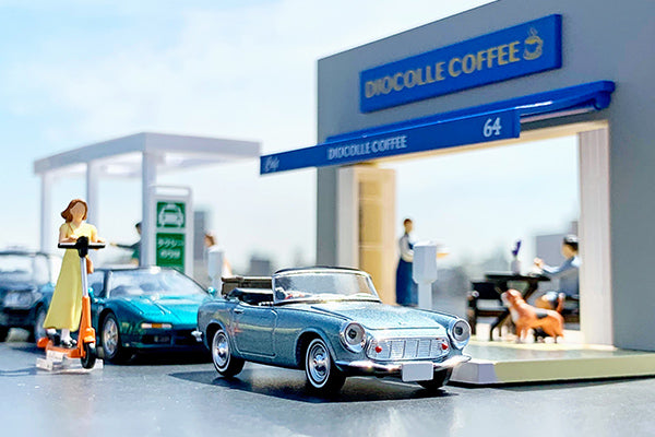 Tomytec DioColle 64 Carsnap No.21a Sidewalk Cafe