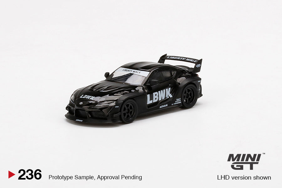 Mini GT No.236 LB★WORKS Toyota GR Supra Black