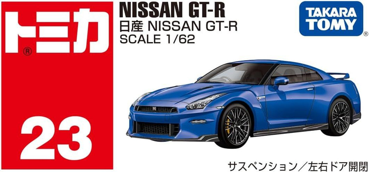 Tomica No.23 Nissan GT-R (Blue)