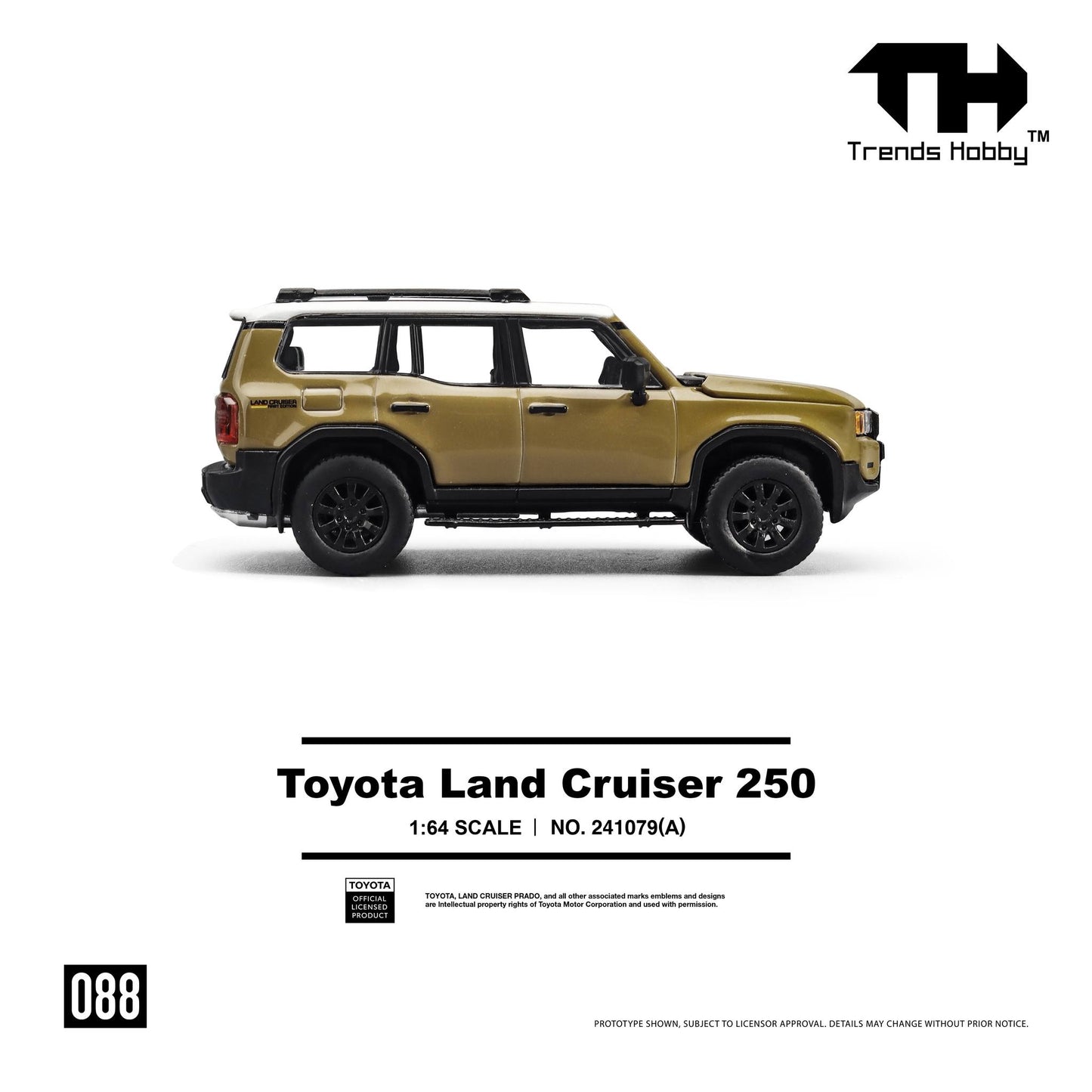 *Pre-Order* Trends Hobby No.241079(A) Toyota Land Cruiser 250 - Sand