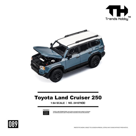 *Pre-Order* Trends Hobby No.241079(B) Toyota Land Cruiser 250 - Blue