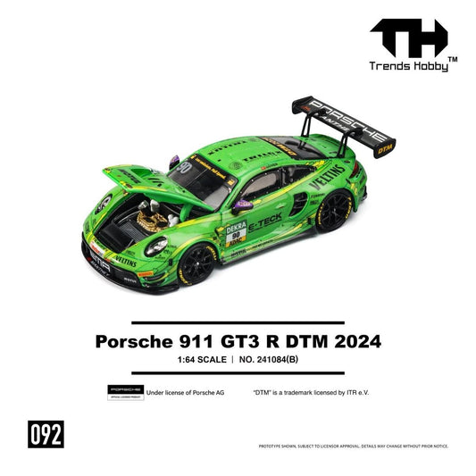 *Pre-Order* Trends Hobby No.241084(B) Porsche 911 GT3 R DTM 2024 - Green
