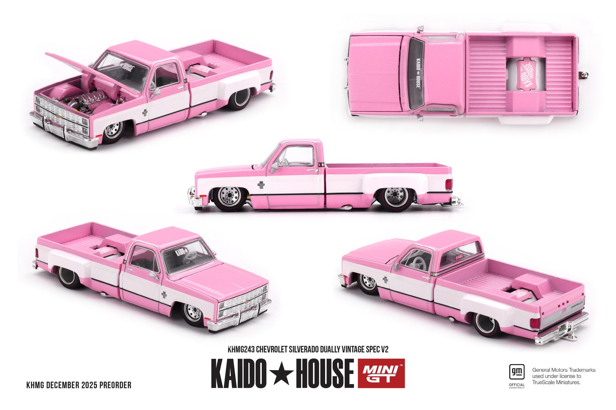 Pre-Order* Mini GT x Kaido House No.243 Chevrolet Silverado Dually