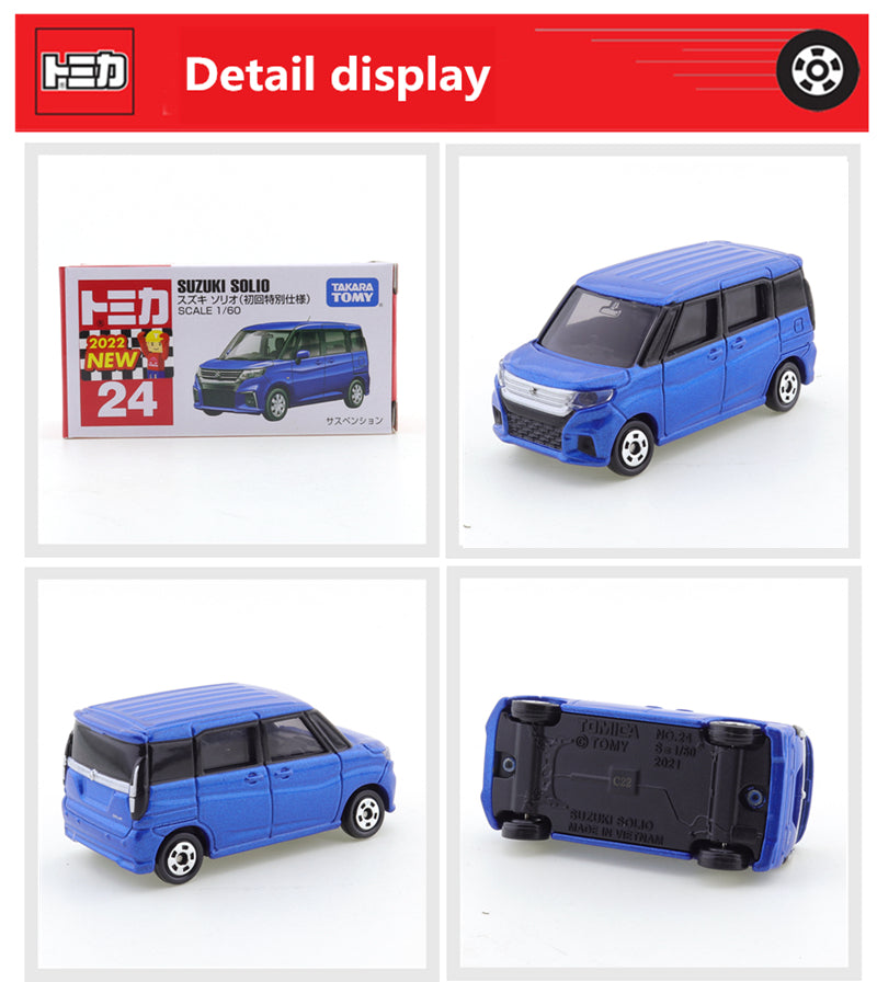 Tomica No.24 Suzuki Solio (Blue) - First Edition