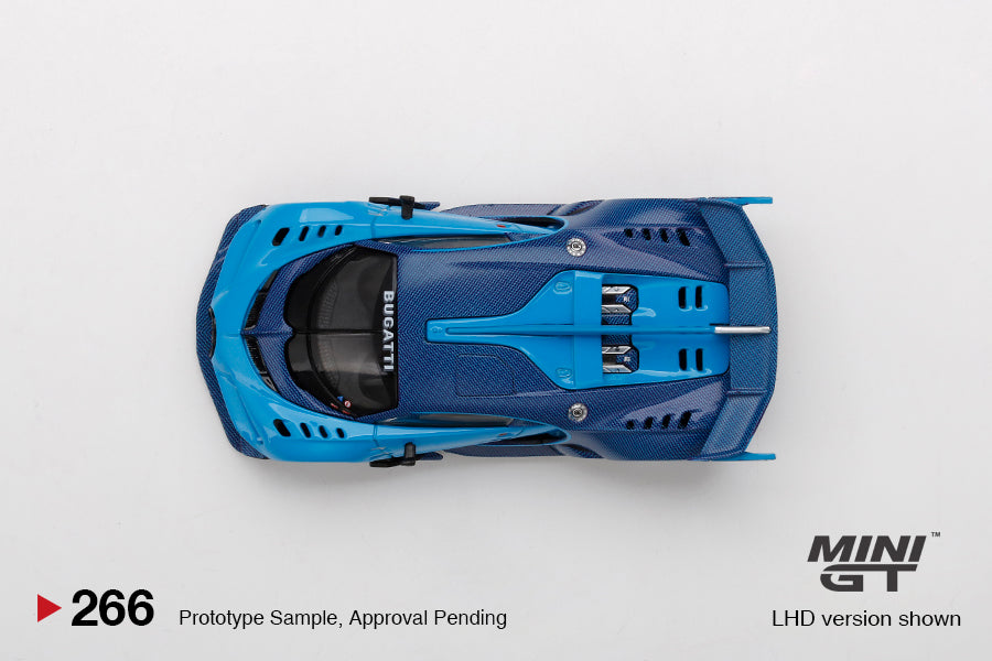 Mini GT No.266 Bugatti Vision Gran Turismo Light Blue