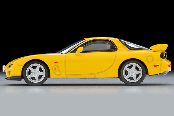 Tomytec Tomica Limited Vintage Neo LV-N267d Mazda RX-7 Type R Bathurst R (Yellow) '01 Model