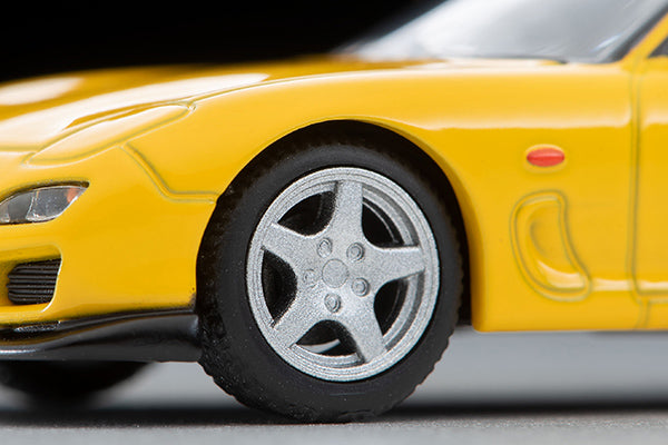 Tomytec Tomica Limited Vintage Neo LV-N267d Mazda RX-7 Type R Bathurst R (Yellow) '01 Model