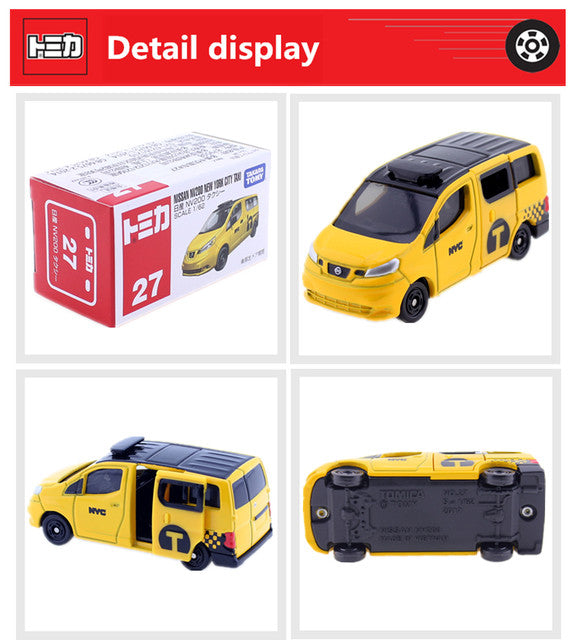 Tomica No.27 Nissan NV200 New York City Taxi