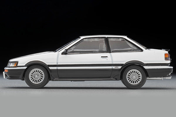 Tomytec Tomica Limited Vintage Neo LV-N304c Toyota Corolla Levin 2-Door GT-APEX '85 Model (White/Black)