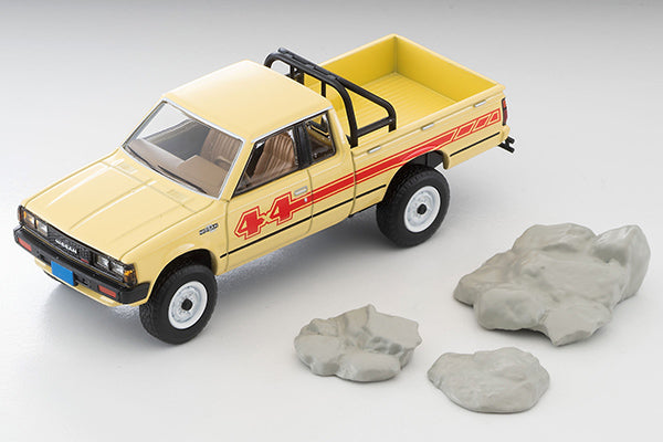 Tomytec Tomica Limited Vintage Neo LV-N321a Nissan Truck 4x4 King Cab (Yellow) North American Specification