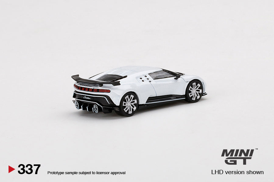 Mini GT No.337 Bugatti Centodieci White