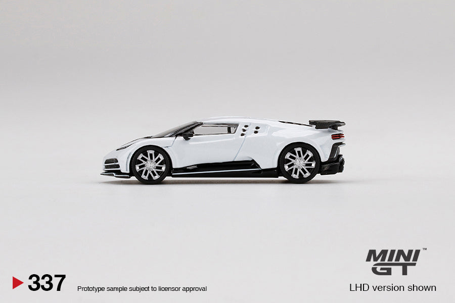 Mini GT No.337 Bugatti Centodieci White