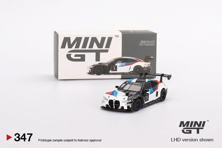 Mini GT No.347 BMW M4 GT3 2021 Presentation
