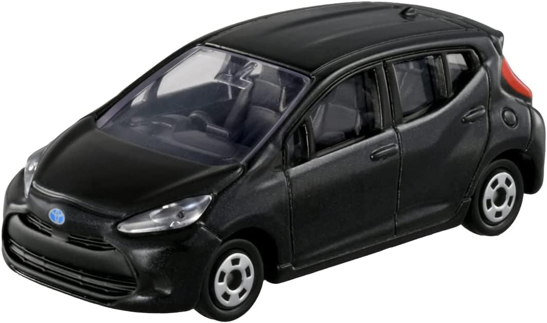 Tomica No.34 Toyota Aqua (Black) - First Edition