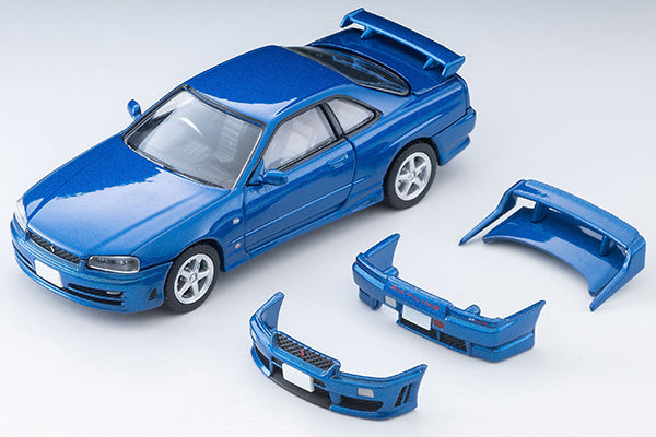*Pre-Order* Tomytec Tomica Limited Vintage Neo LV-N353b Nissan Skyline 2-door Sports Coupe 25GT TURBO with optional parts (Blue) 2000 Model