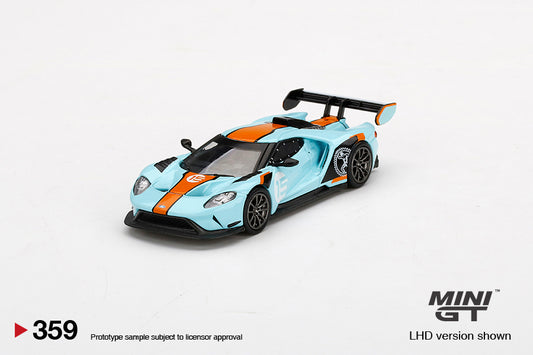 Mini GT No.359 Ford GT Mk II #002 Blue/Orange