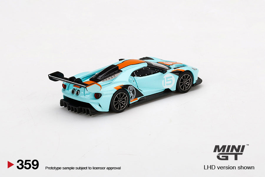 Mini GT No.359 Ford GT Mk II #002 Blue/Orange