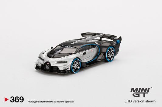Mini GT No.369 Bugatti Vision Gran Turismo Silver