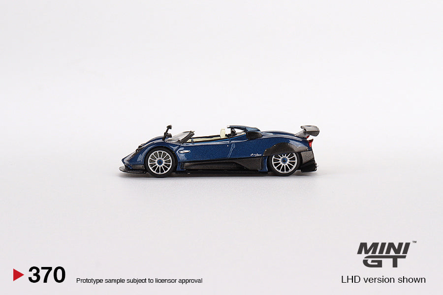 Mini GT No.370 Pagani Zonda HP Barchetta Blue Tricolore
