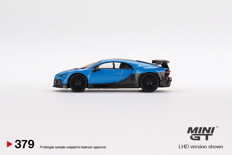Mini GT No.379 Bugatti Chiron Pur Sport Blue
