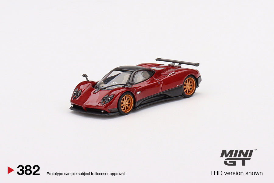 Mini GT No.382 Pagani Zonda F Rosso Dubai