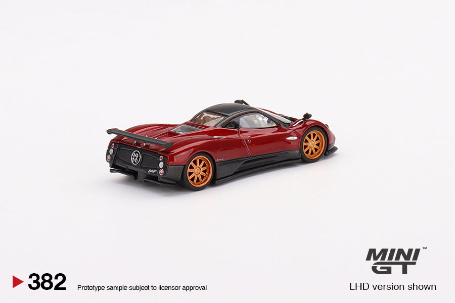 Mini GT No.382 Pagani Zonda F Rosso Dubai