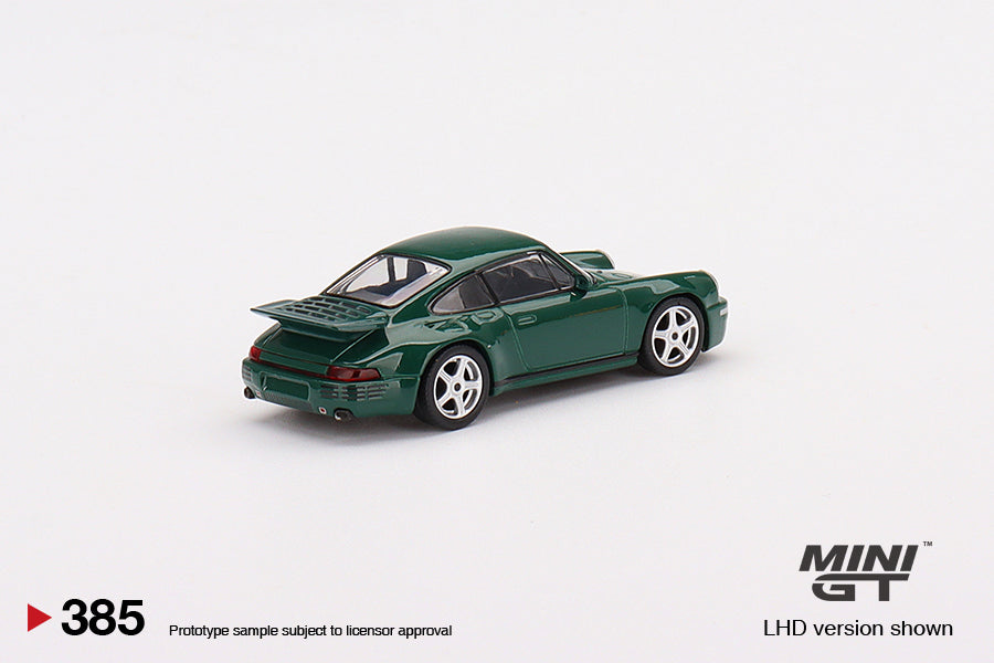 Mini GT No.385 RUF CTR Anniversary Irish Green