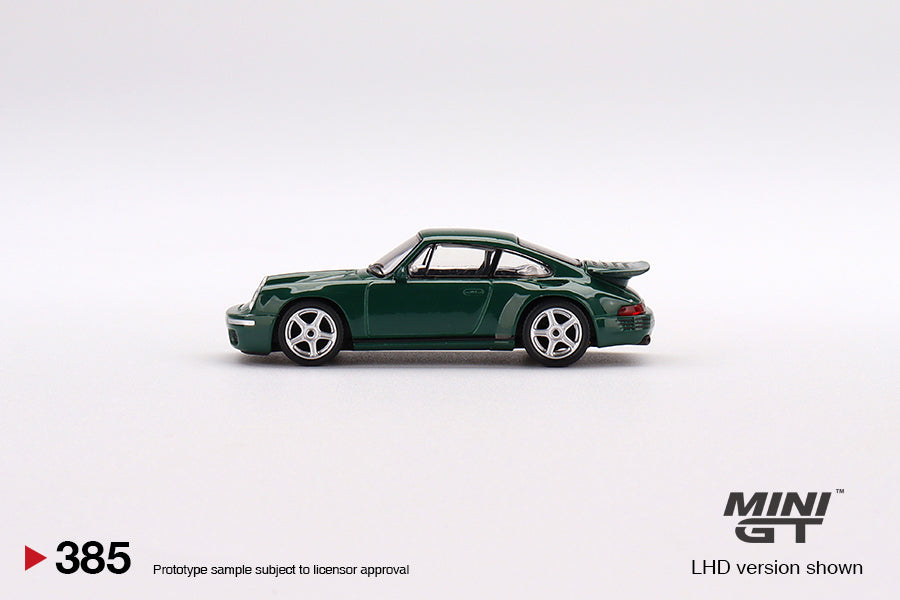 Mini GT No.385 RUF CTR Anniversary Irish Green