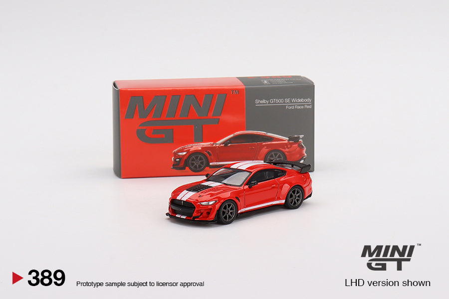 Mini GT No.389 Shelby GT500 SE Widebody Ford Race Red