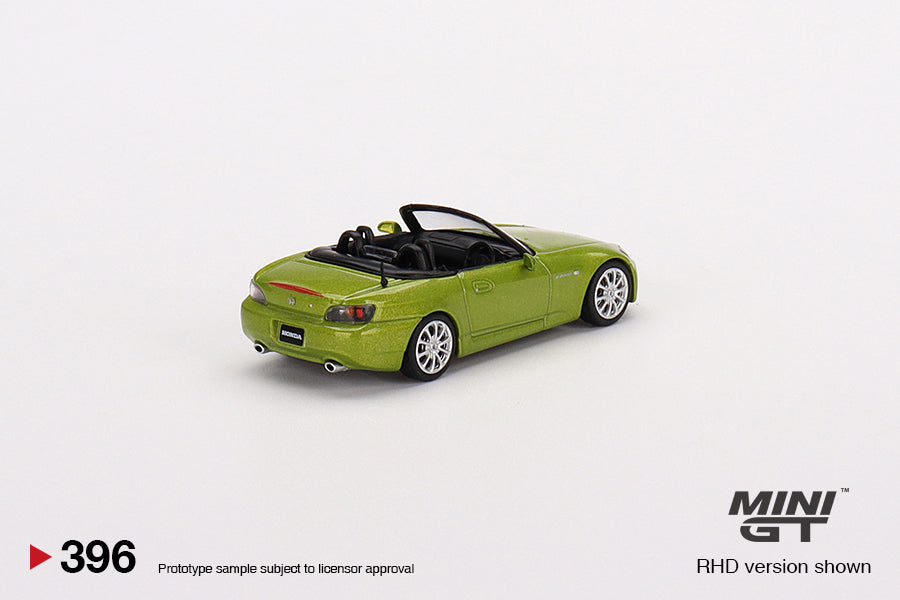 Mini GT No.396 Honda S2000 (AP2) Lime Green Metallic