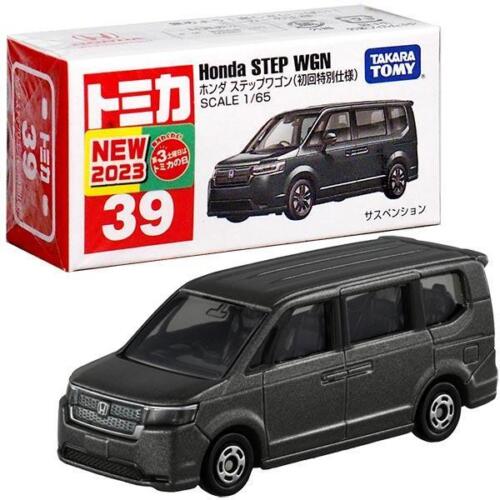 Tomica No.39 Honda Step WGN - First Edition (Dark Grey)