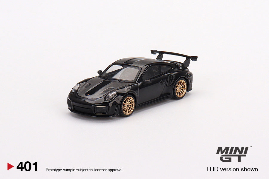 Mini GT No.401 Porsche 911(991) GT2 RS Weissach Package Black