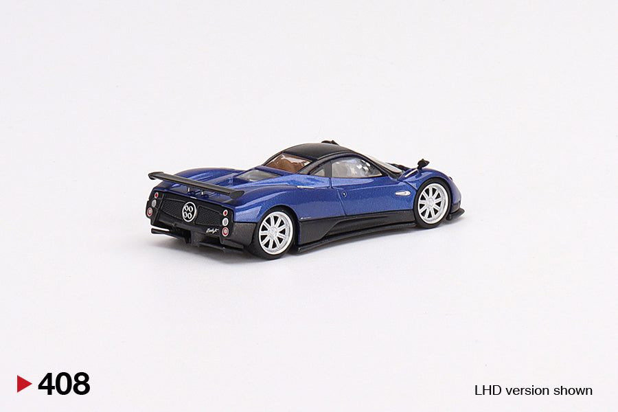 Mini GT No.408 Pagani Zonda F Blu Argentina