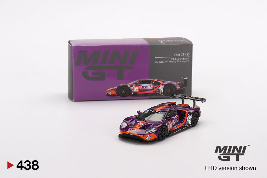 Mini GT No.438 Ford GT #85 2019 24 Hr. of Le Mans LM GTE-Am Keating Motorsports