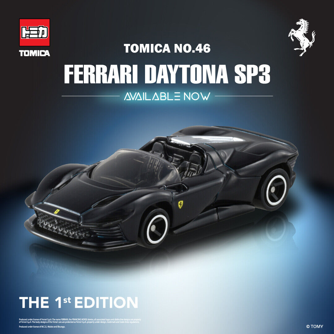 Tomica No.46 Ferrari Daytona SP3 - First Edition
