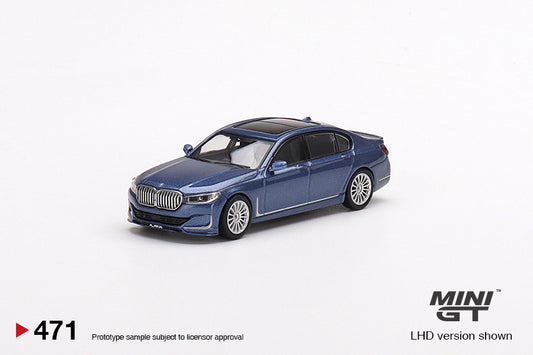 Mini GT No.471 BMW Alpina B7 xDrive (Alpina Blue Metallic)