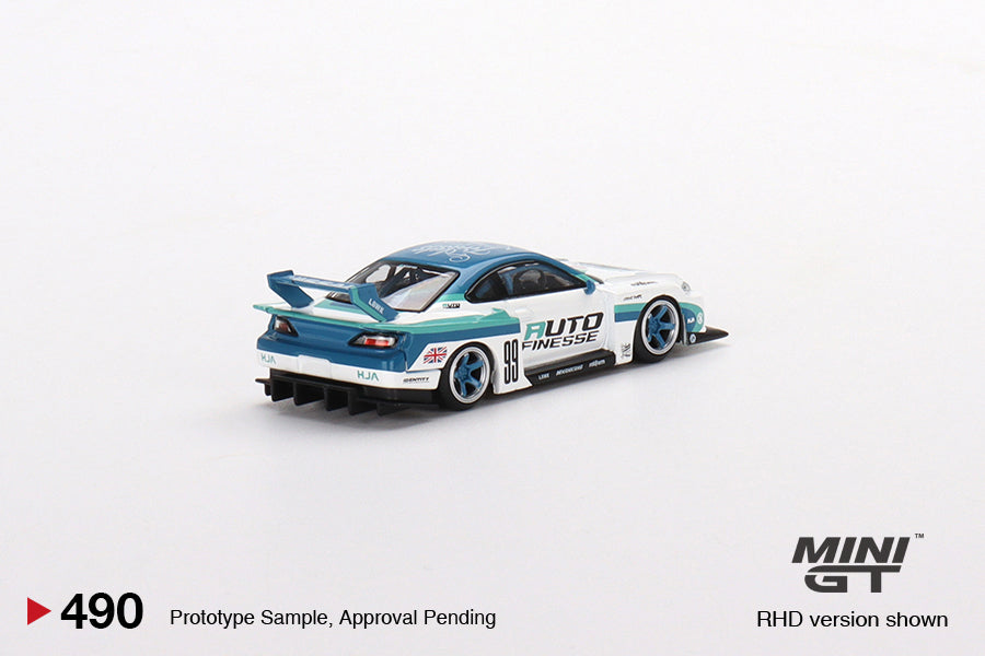 Mini GT No.490 Nissan LB-Super Silhouette S15 Silvia Auto Finesse